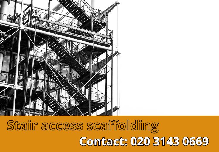 Stair Access Scaffolding Chingford